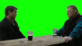 Banshees of Inisherin "I just don't like you no more" full scene green screen