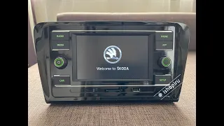 Штатная магнитола Skoda Octavia A7 с Carplay MirrorLink