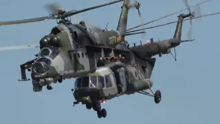 RIAT 2022 Mi-24 Hind Mi-17Sh Hip Czech Air Force