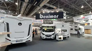 Benimar motorhome range at Caravan Salon Dusseldorf