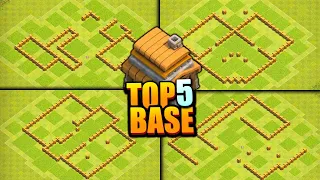 The BEST TH 5 Base Designs for Trophy Pushing! + Copy Link!