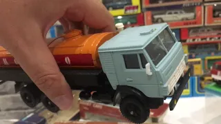 Камаз 53212 Молоковоз 1/43. Голубая кабина! Арек-Элекон.