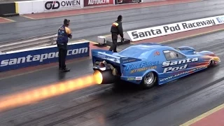 FIREFORCE 3 JET CAR - 10000+ HP EQUIVALENT - 1/4 MILE 5.95