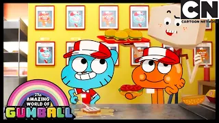 Service with a smile | The Menu | Gumball | Cartoon Network