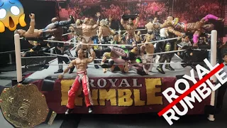 WWE Royal Rumble Action Figure Match!