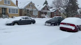 C8 RS6 snow fun