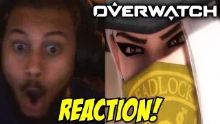 OLD WESTERN! HELL YES! | OVERWATCH Animated Short “Reunion” - Ashe Reveal | BlizzCon 2018 REACTION!