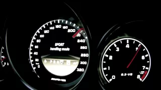 Mercedes C 63 AMG Coupé 0-280 km/h (Motorsport)