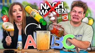 WIR MIXEN DAS ALPHABET (VORSICHT EKLIG!) mit Julia Beautx