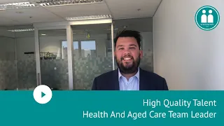 High Quality Talent Health And Aged Care Team Leader