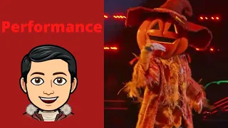 Masked Singer Season 8 Scarecrow Performs ￼￼Abracadabra By Steve Miller Band