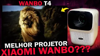 WANBO T4 - We tested the NEW XIAOMI PROJECTOR! Better than Xiaomi T2R and T6 Max?