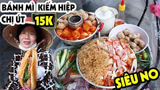 Sự Thật BÁNH MÌ KIẾM HIỆP 15K Của Chị Út Ăn Bao No Ở Dưới Chân Cầu Nguyễn Tri Phương Quận 5