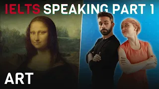 Answers, vocabulary and grammar | IELTS Speaking Part 1 | Art 🖼️