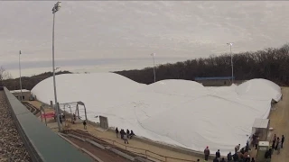 Braemar Field Dome Installation Timelapse