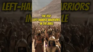 THE 700 LEFT-HANDED WARRIORS IN THE BIBLE #shorts