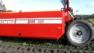 Bieten ontbladeren met BM 330