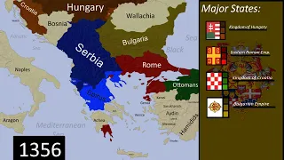 History of the Balkans Every Year (2000BC-2021)