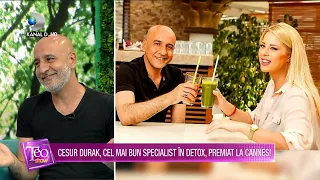 Teo Show (19.07.2021) - Cesur Durak, cel mai bun specialist in detox, premiat la Cannes!