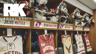 Inside the BOSTON COLLEGE EAGLES' Historic HOCKEY Facility | Royal Key