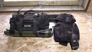 Helikon-Tex Essential Kitbag & OneTigris Tactical Deployment Bag & Keith Titanium Canteen Set