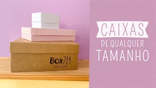 HOW TO MAKE PAPER BOXES OF ALL SIZES | DIY