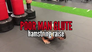 POOR MAN GLUTE-HAMSTRING RAISE - bulletproof your chronically tight hamstrings with this technique