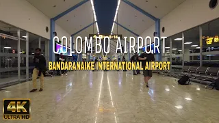 Colombo Airport Walk Tour 2023 |4K| Bandaranaike International Airport | Colombo Sri Lanka