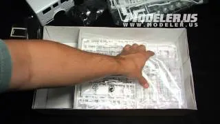 Unboxing 1/25 American LaFrance Eagle Fire Pumper Model by Modeler.US