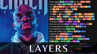 Royce Da 5'9 - Layers | Lyrics, Rhymes Highlighted