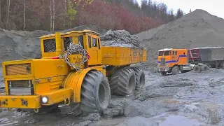 MUDDYEST RC CONSTRUCTION SITE EVER! LIEBHERR R970 IN MUD