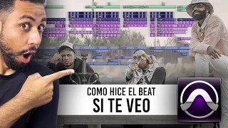 Como hice el beat de SI TE VEO de ARCANGEL x JAY WHEELER x MIKY WOODZ