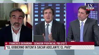 El fuerte cruce entre Feinmann y un senador kirchnerista: "Están haciendo mierda el país"