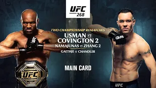 UFC 268 Usman vs Covington 2 Full Fight