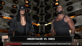 The Undertaker Vs Omos | WWE Raw | Full Match 4K