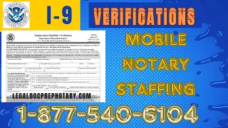 KENTUCKY I-9 EMPLOYMENT VERIFICATION  NOTARY SERVICES 1-877-540-6104