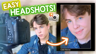 How To Take Your Own Headshots AT HOME!