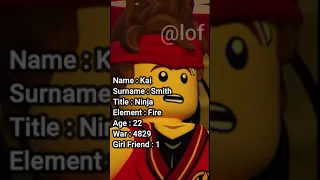 NinjaGO Kai Old&New Edit | #shorts