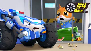 Who Threw the Trash Around? | Police Car🚔, Garbage Truck | Monster Truck | Kids Songs | BabyBus