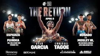 GOLDEN BOY FIGHT NIGHT: GARCIA VS. TAGOE PRELIMINARY FIGHTS