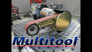 Multitool Belt Grinder Attachment Installation Guide