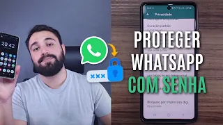 SEGURANÇA! FAÇA ISSO PARA COLOCAR SENHA NO WHATSAPP