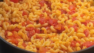 Ro-Tel Style macaroni and roasted  tomatoes 😀