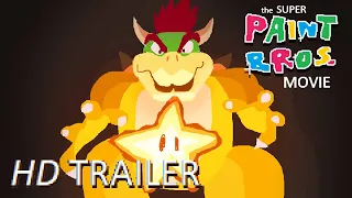 Mario Movie Trailer but it's made with MS Paint