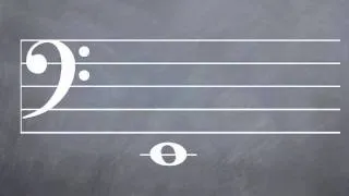 Bass Clef Lesson #3- Low C up to F