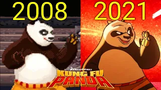 Evolution Of Kung Fu Panda Games 2008-2021