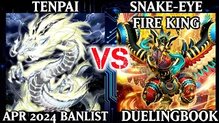 Tenpai vs Snake-EYe Fire King | Dueling Book