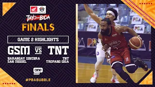 Highlights G2: Ginebra vs TNT | PBA Philippine Cup 2020 Finals