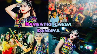 WOW! Best Gujarati Garba Dandiya Look Created | Finally aaj mujhe Garba khelne mila | Bindass Kavya