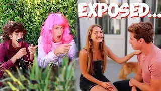 SPYING ON MY CRUSH IN PUBLIC! (gone wrong) w/ Brent Rivera and Lexi Rivera